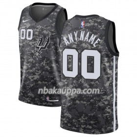 San Antonio Spurs Custom 2018-19 Nike City Edition Musta Pelipaidat Swingman - Miesten